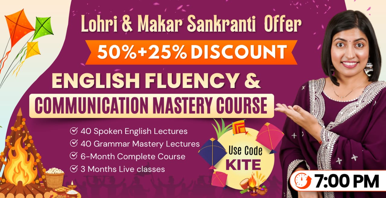 Spoken English - New Live Batch (7 p.m. Batch) 2026