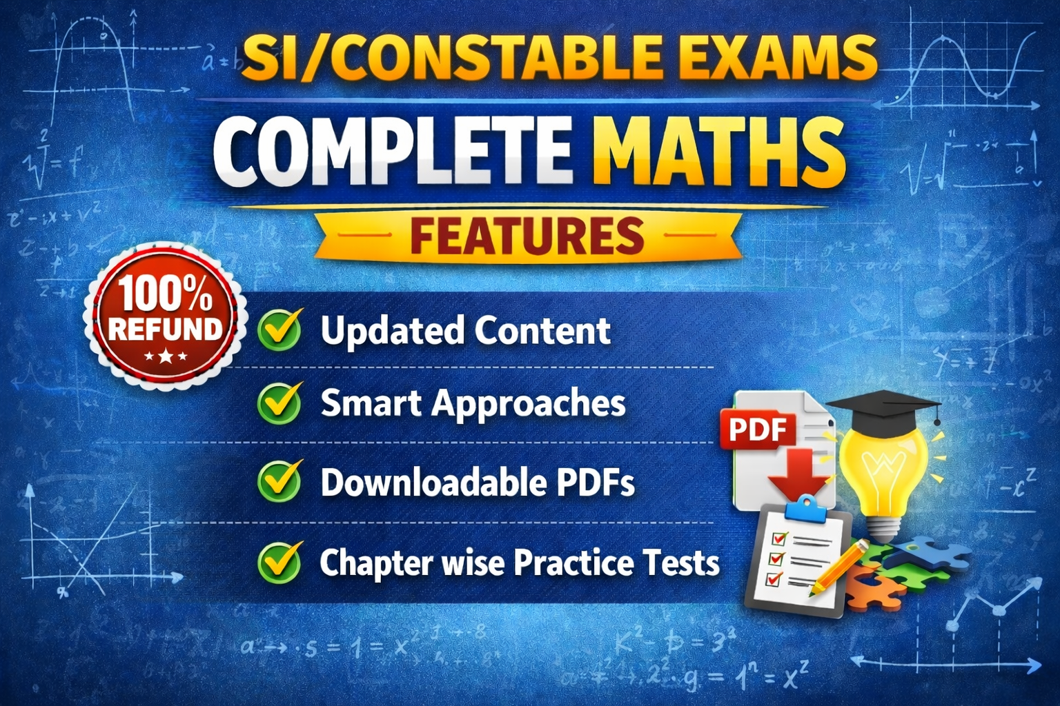 ARITHMETIC & PURE MATHS(SI & CONSTABLE)