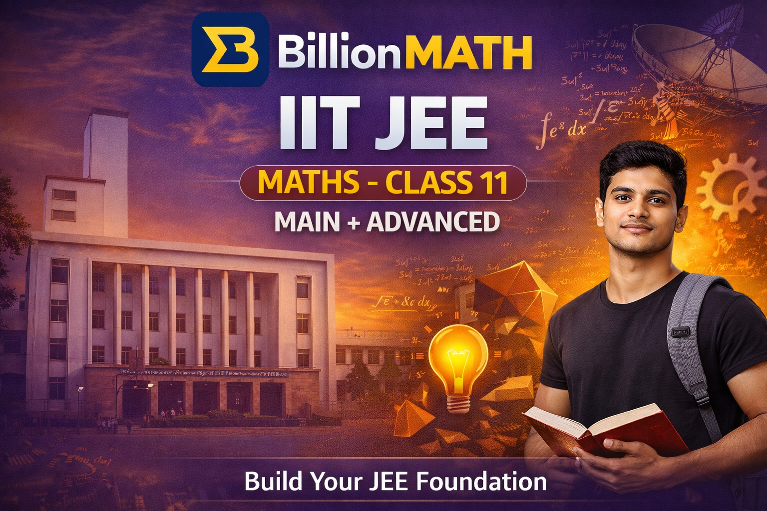 IIT JEE (Main + Advanced) Maths – Class 11