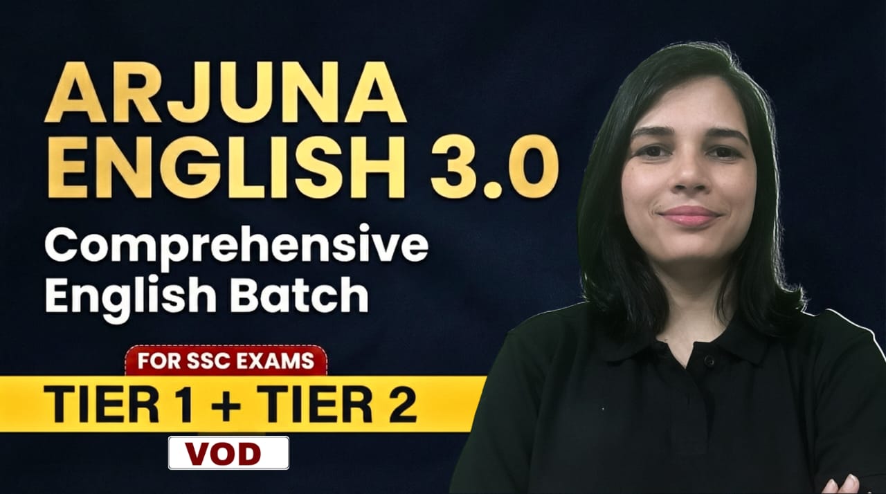 Arjuna 3.0 English Batch (VOD)