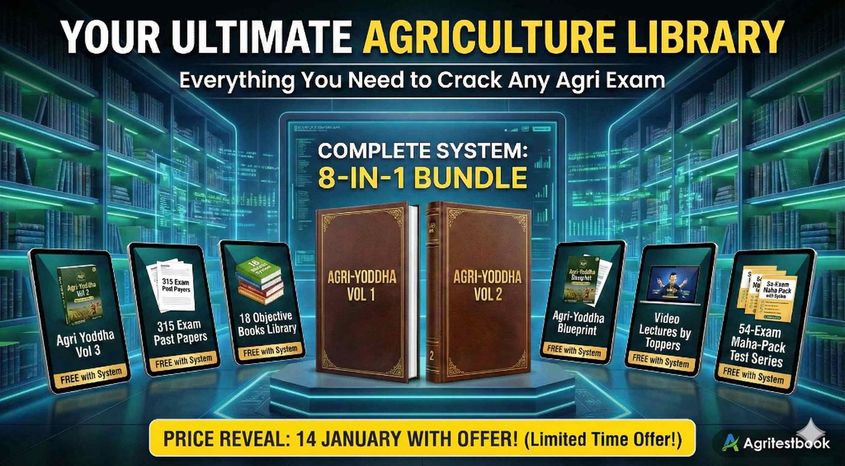 Agri-Yoddha Complete System: The 8-in-1 Selection Kit (Pay for 2, Get 6 Courses FREE (Worth ₹20k+))