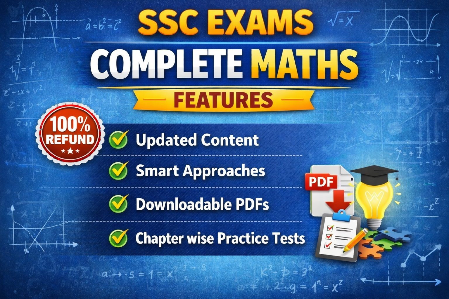 ARITHMETIC & PURE MATHS(SSC-CGL, SSC-CHSL)