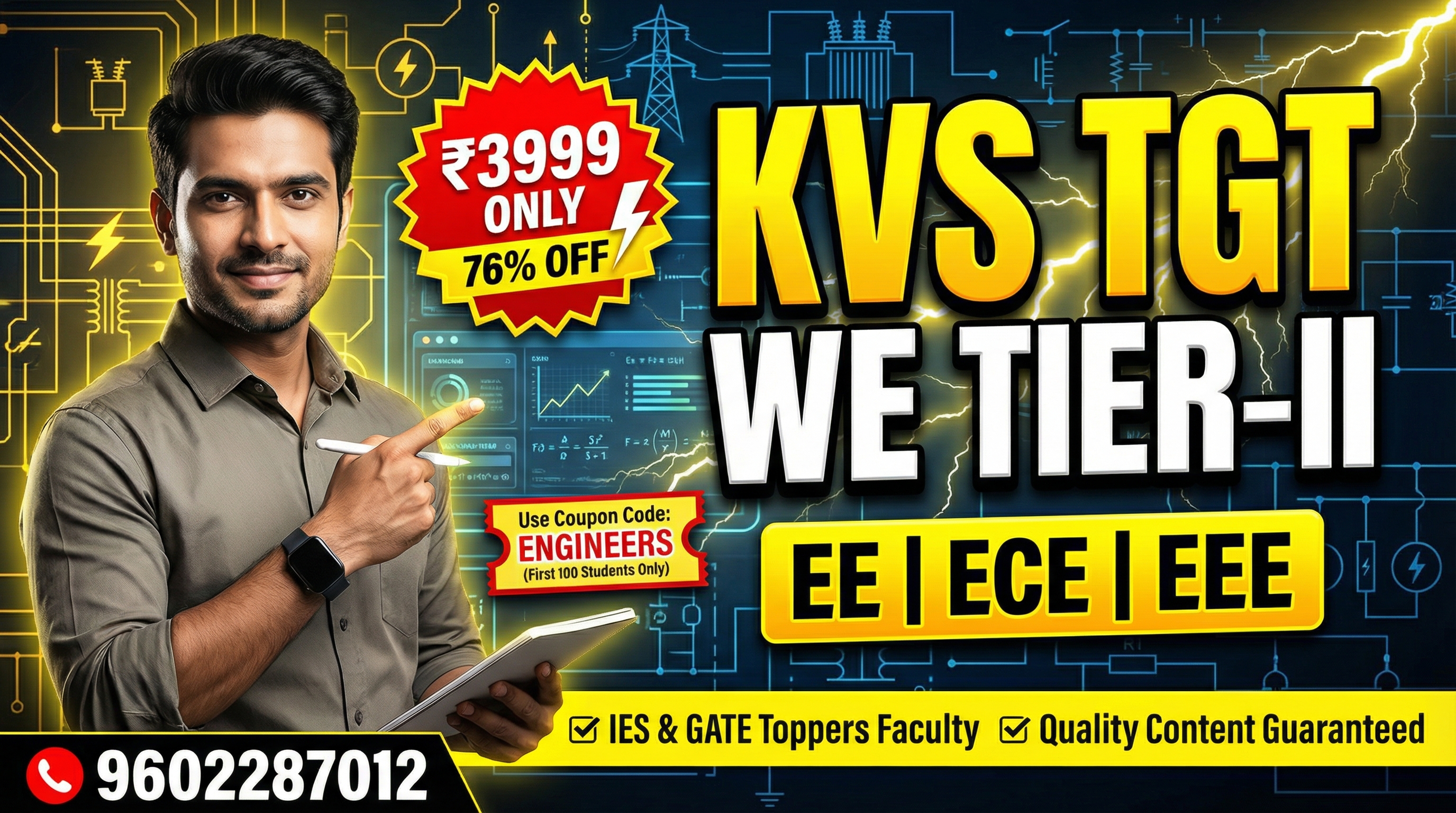 KVS TGT WE TIER II (EE/ECE/EEE) Course - Quality Content