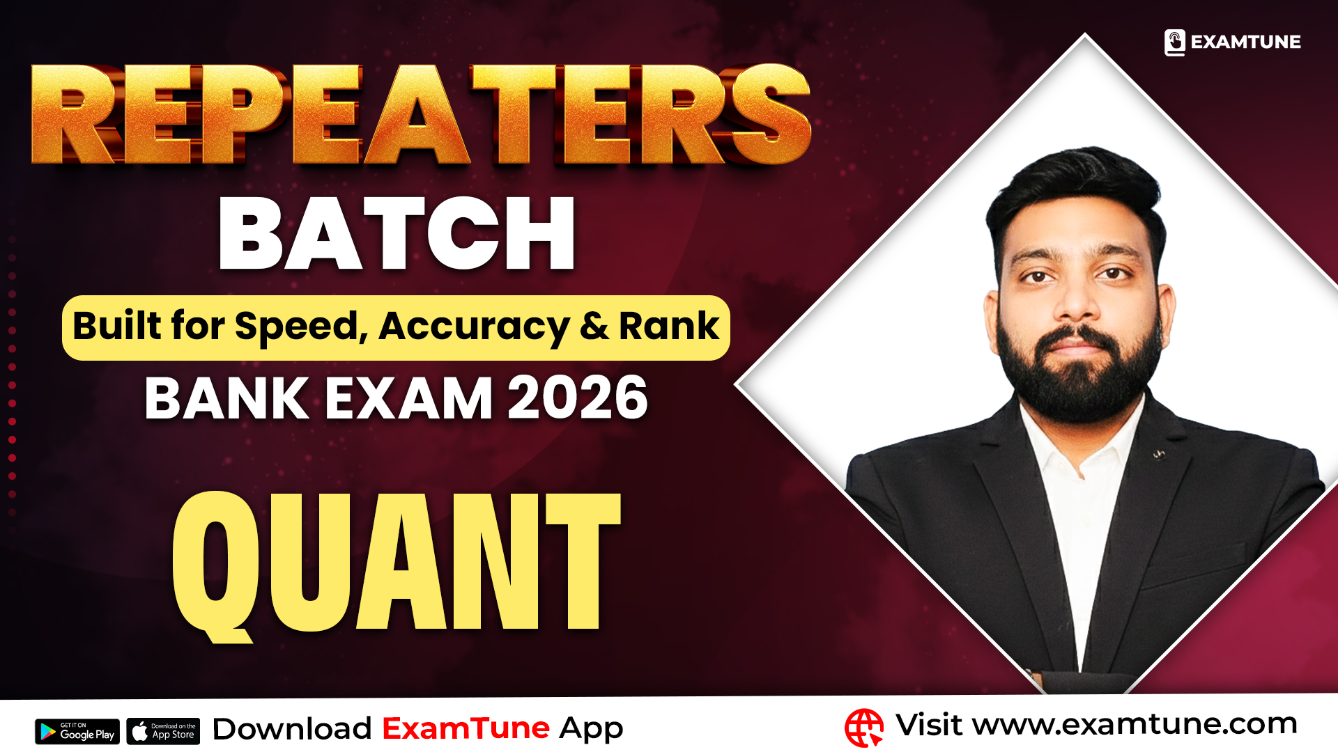 Quant Abhyas (अभ्यास) Repeater Batch 2026 | Practice Batch for All Students