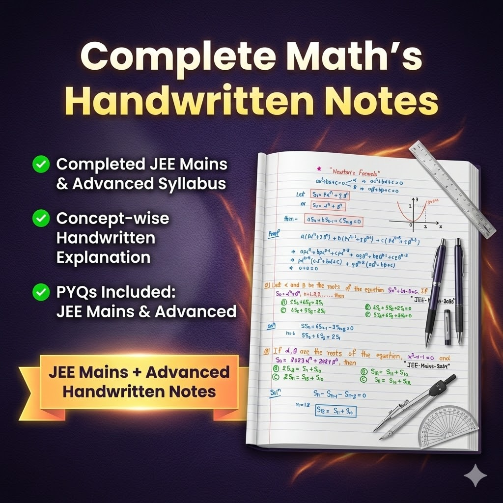 Complete Maths Handwritten notes