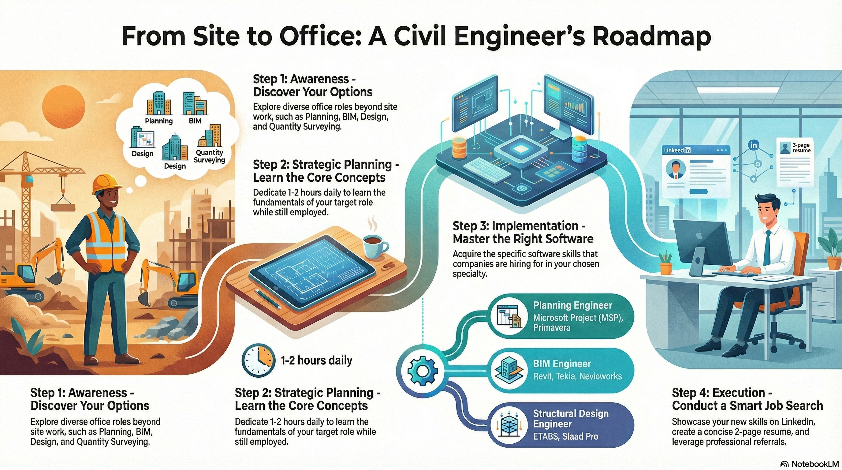 Career Transformation Roadmap for Site Engineers