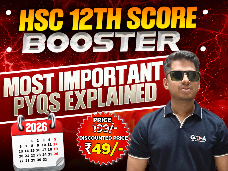 HSC 12th Score Booster 🚀 Most Important PYQs Explained | 1–4 Marks with Answers 