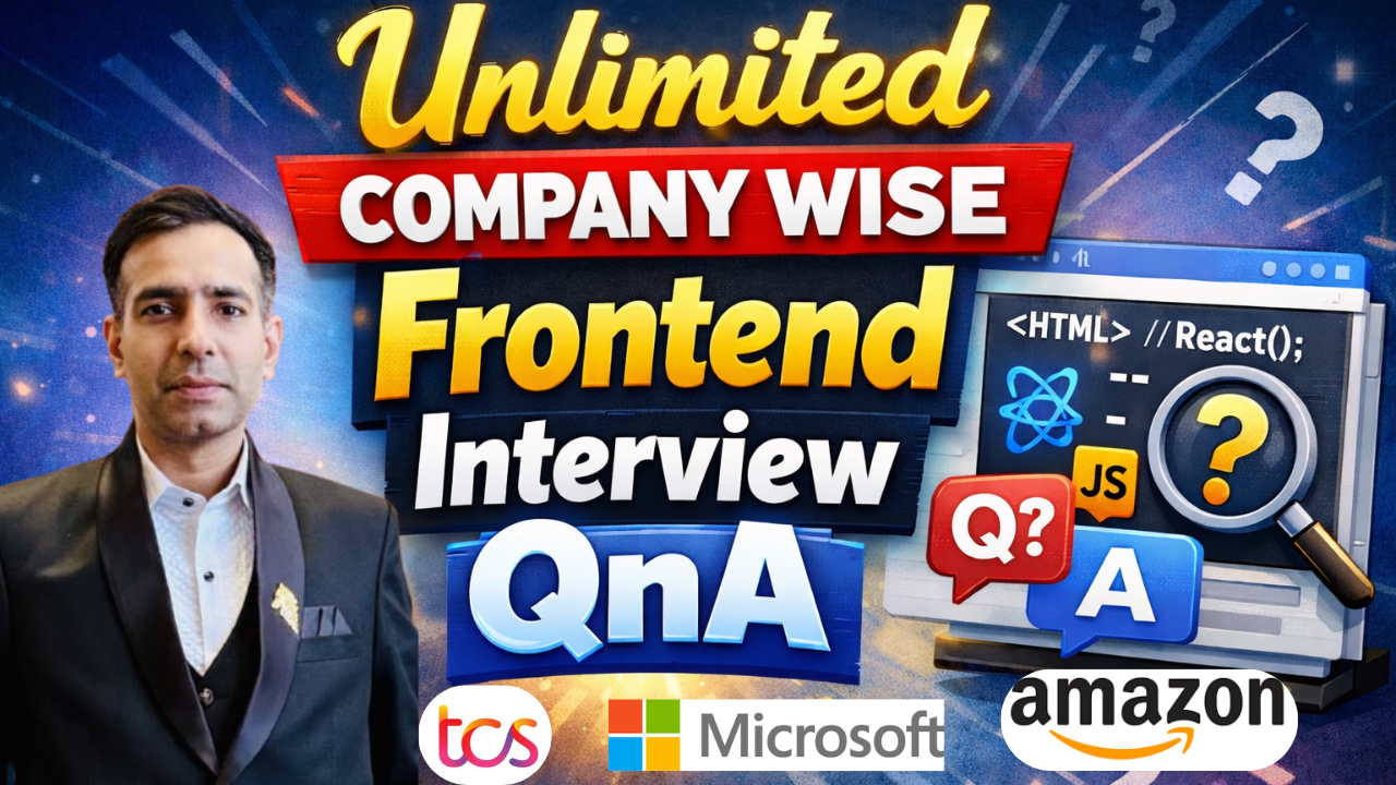 Unlimited Companies Wise Frontend Interview QnA