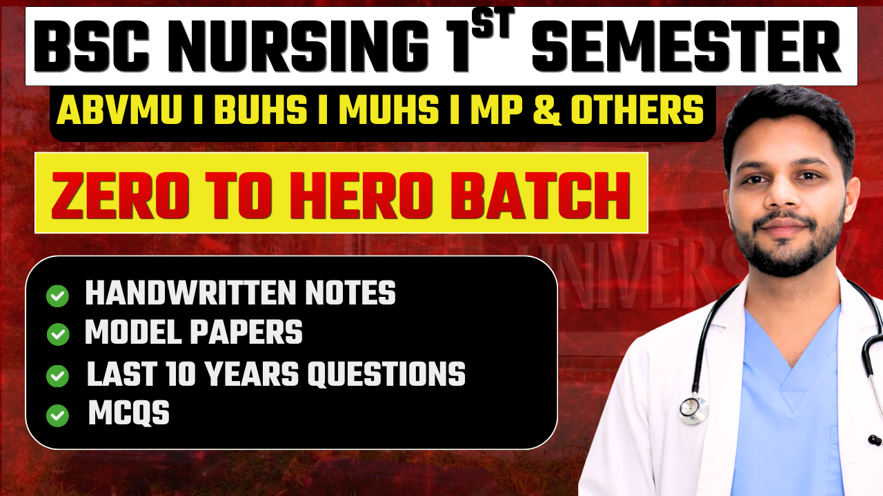 1st Semester - Zero to Hero Batch