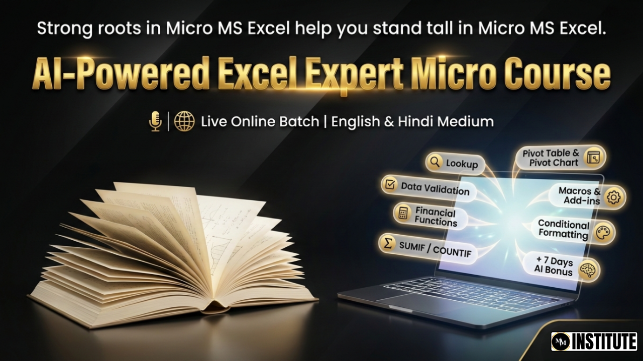 AI-Powered Excel Expert Micro Course