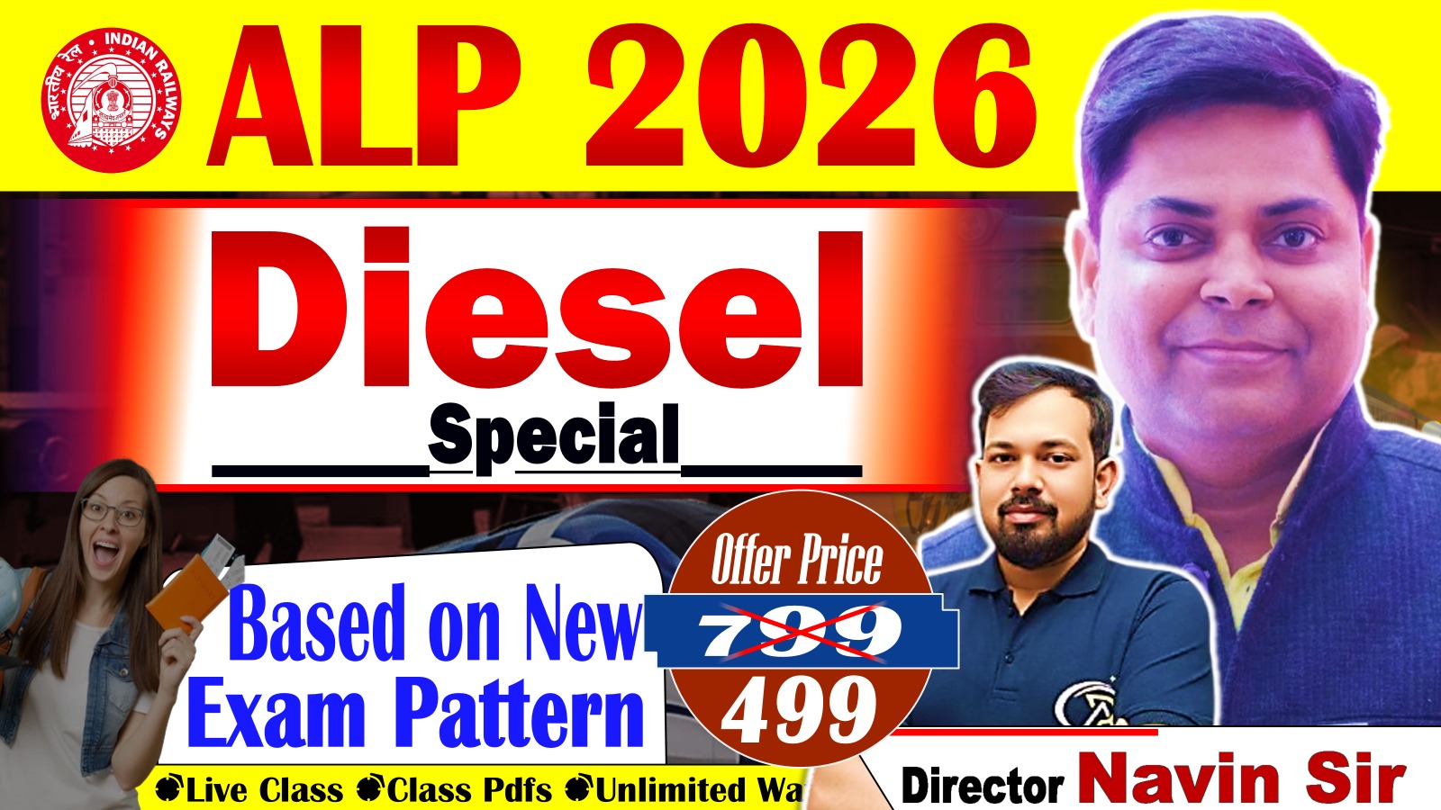 DIESEL MECHANIC TRADE TARGET BATCH FOR RAILWAY 2026