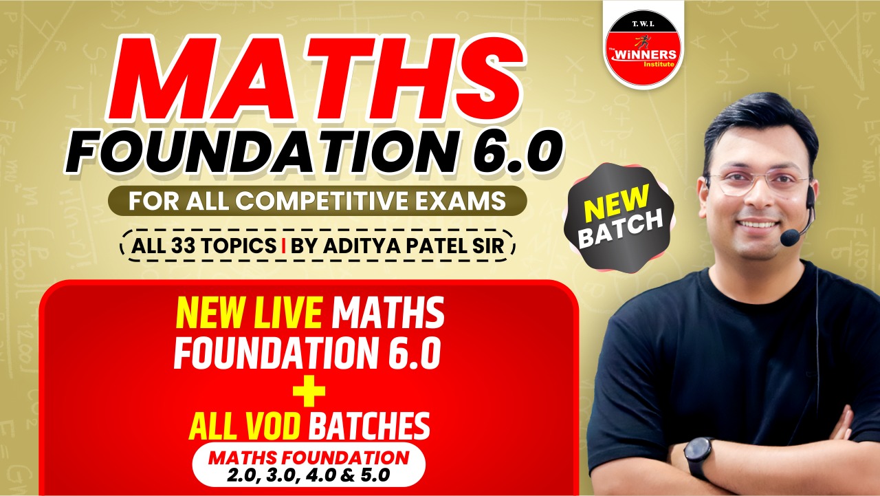 Maths Foundation 6.0 VOD+LIVE Online Course (MFVL0126)