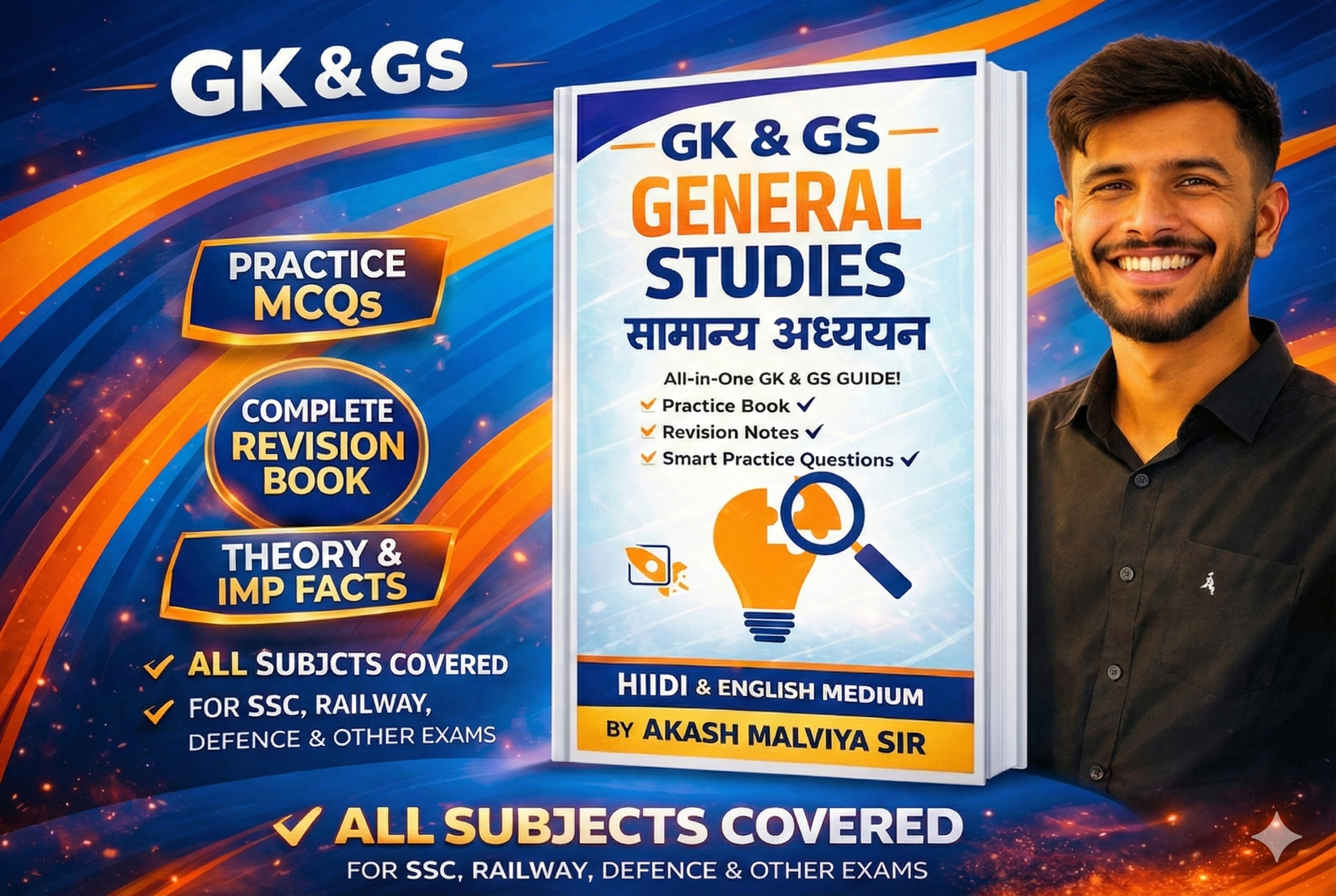 GK & GS Book : Akash Malviya Sir