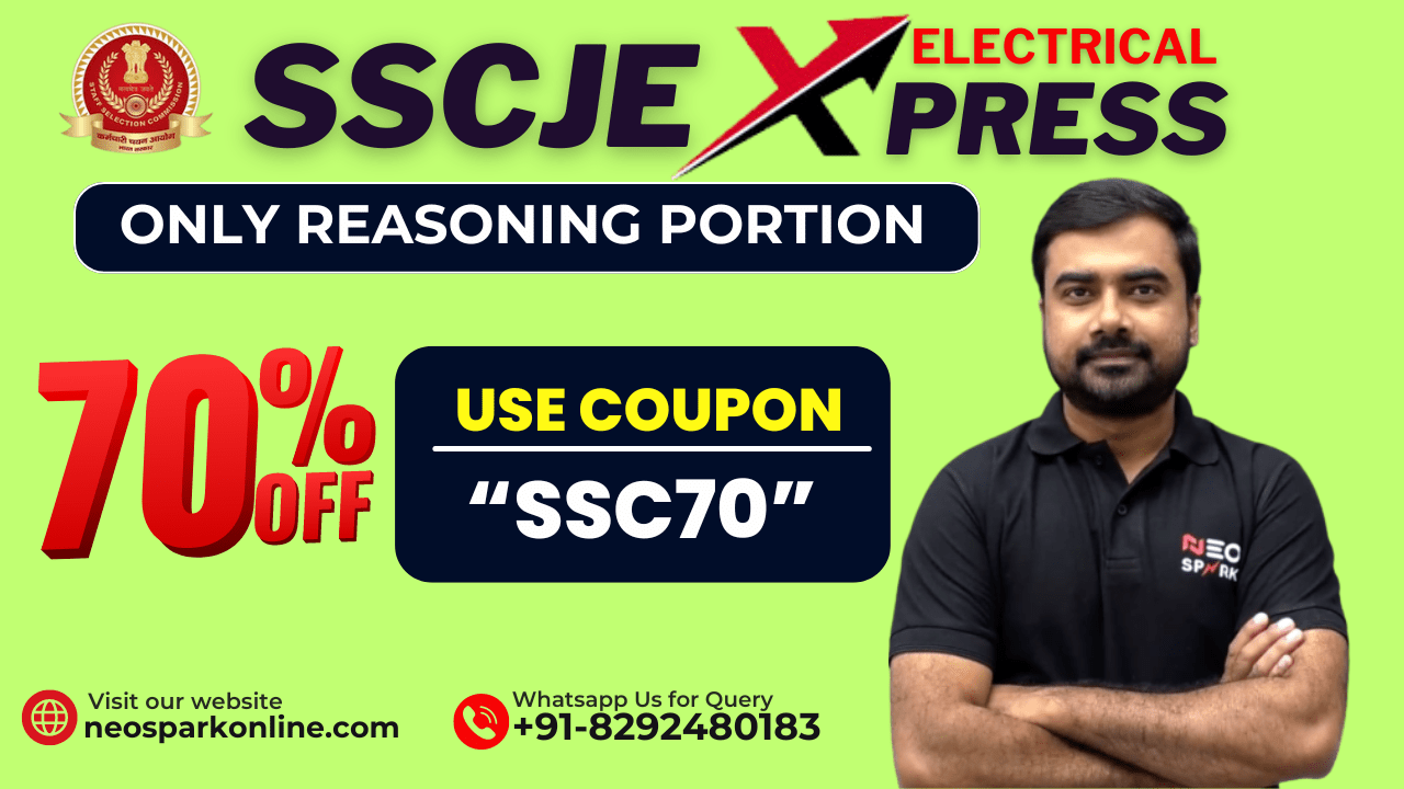 Reasoning for SSCJE & All AE JE Exams