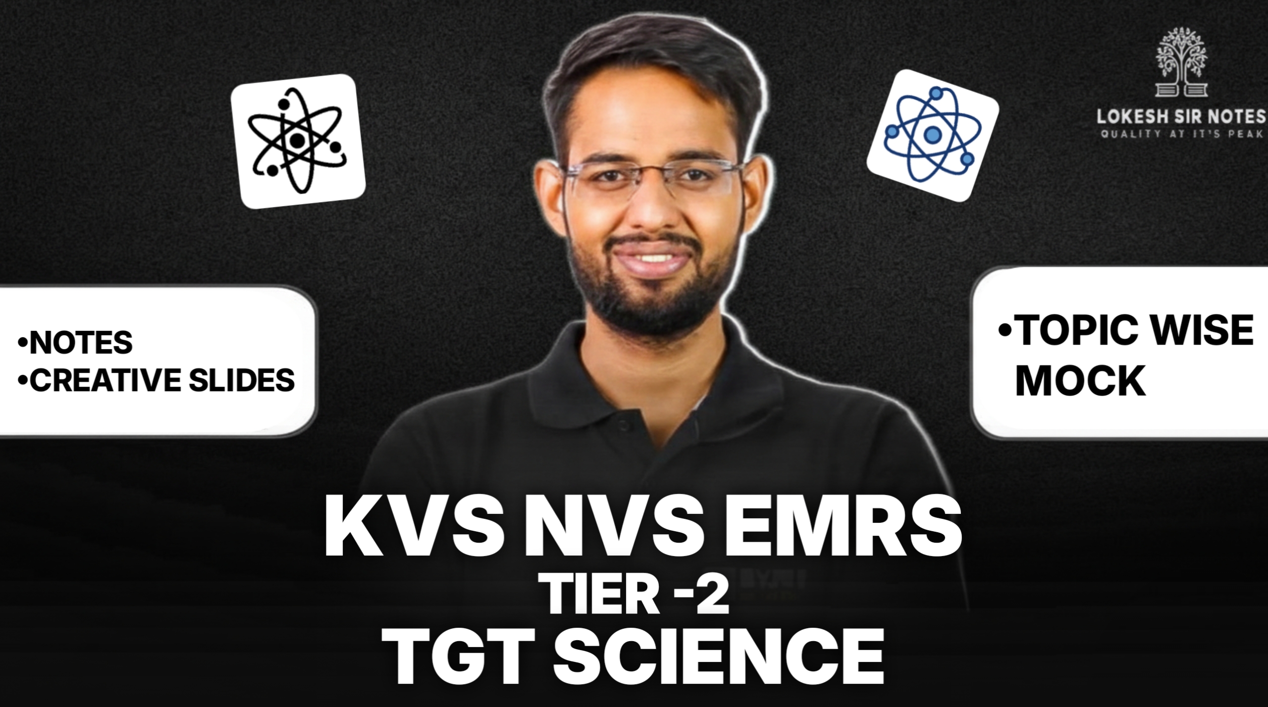 TGT SCIENCE  EMRS KVS NVS TIER  - 2 