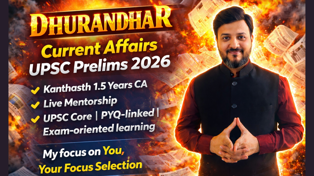 Dhurandhar Current Affairs | Prelims 2026