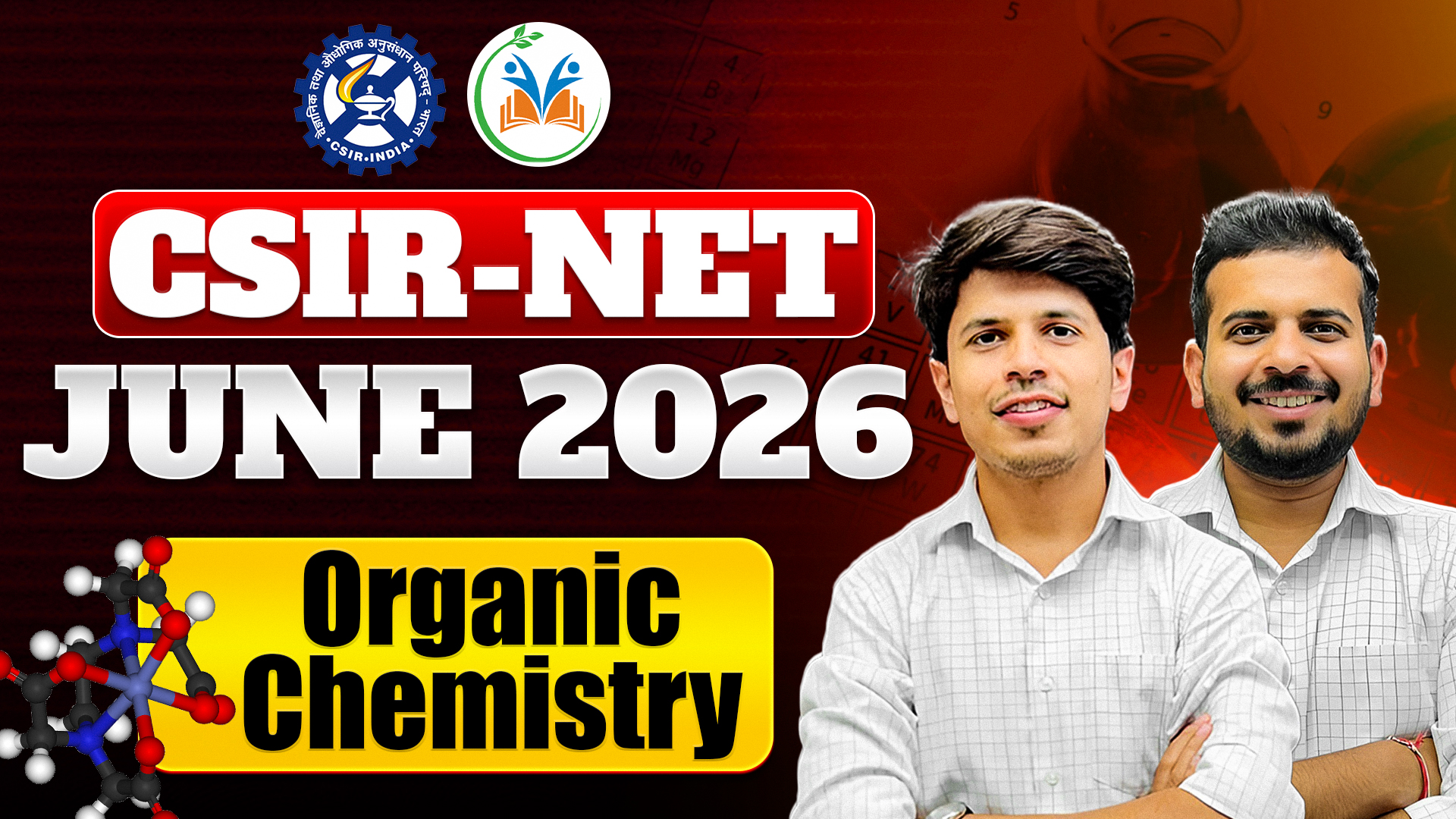 Batch for CSIR NET Organic Chemistry – JUNE 2026 Batch