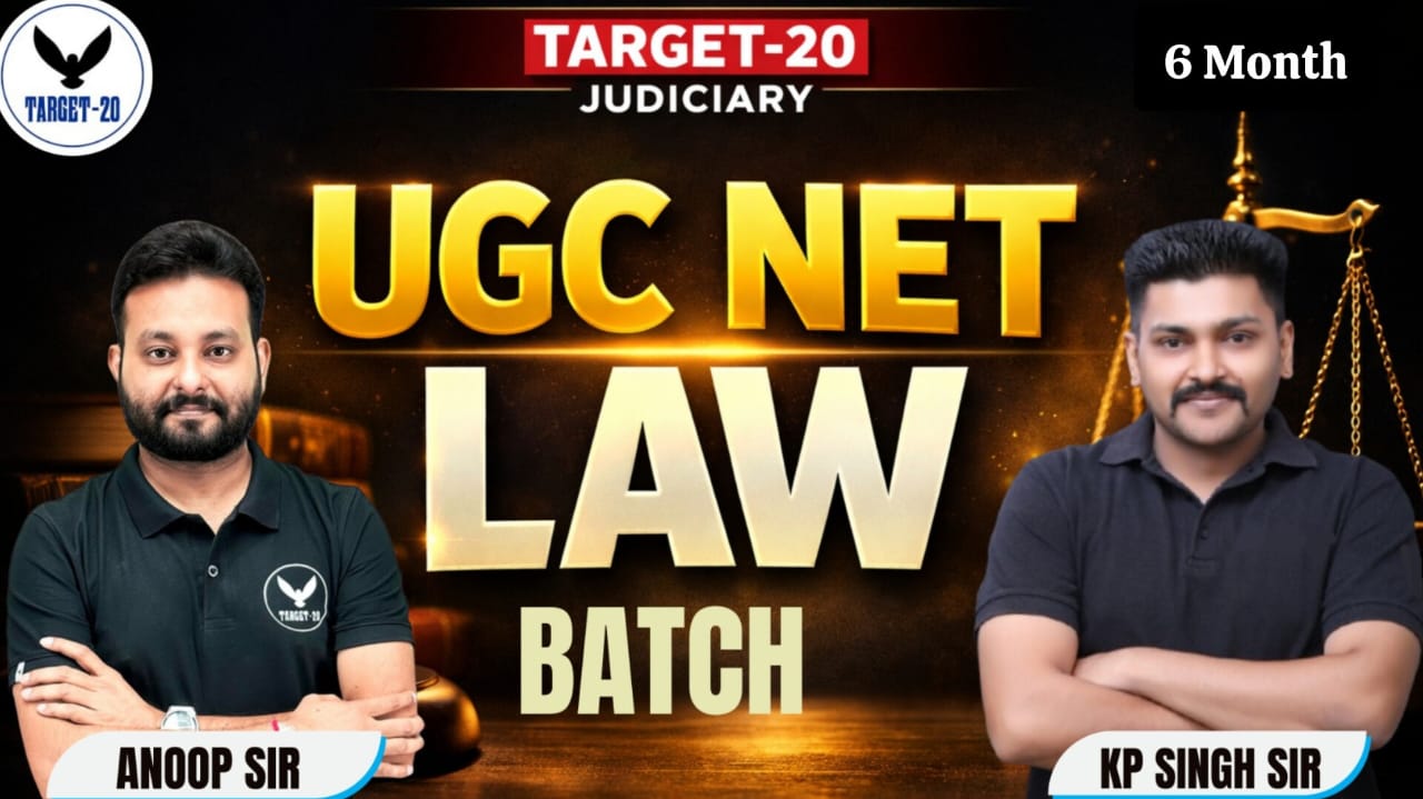 Target UGC Net (Law) (6 Months)