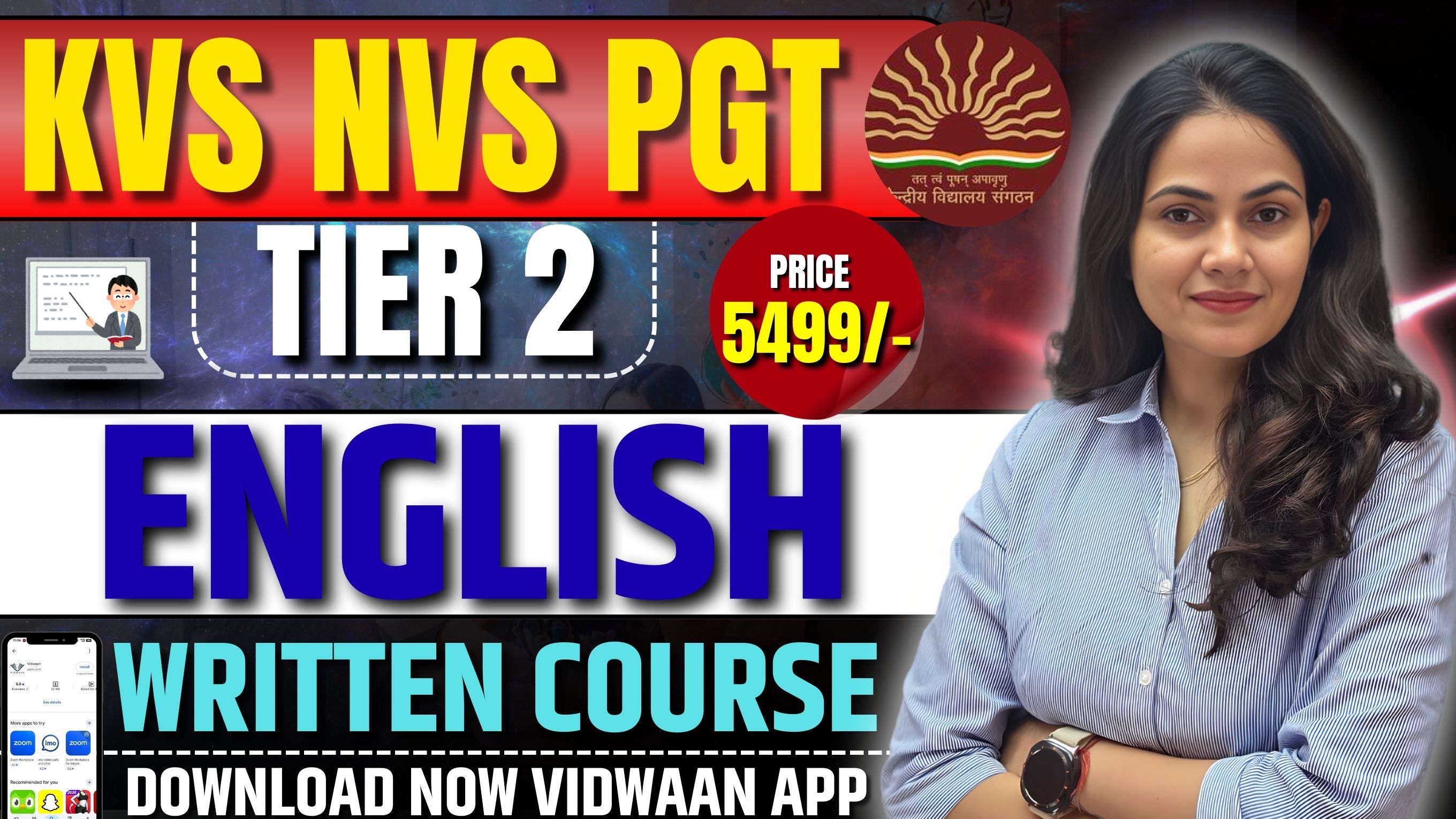 KVS NVS PGT ENGLISH WRITTEN COURSE TIER 2