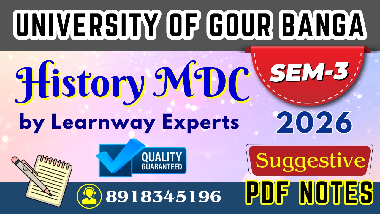 Sem-3 | History MDC