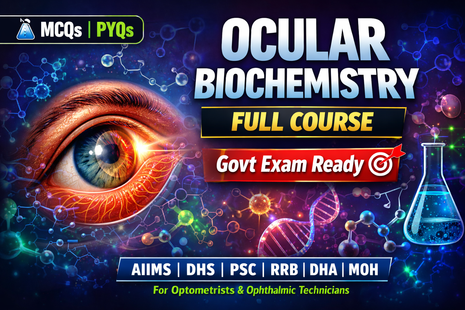 OCULAR BIOCHEMISTRY – COMPLETE COURSE