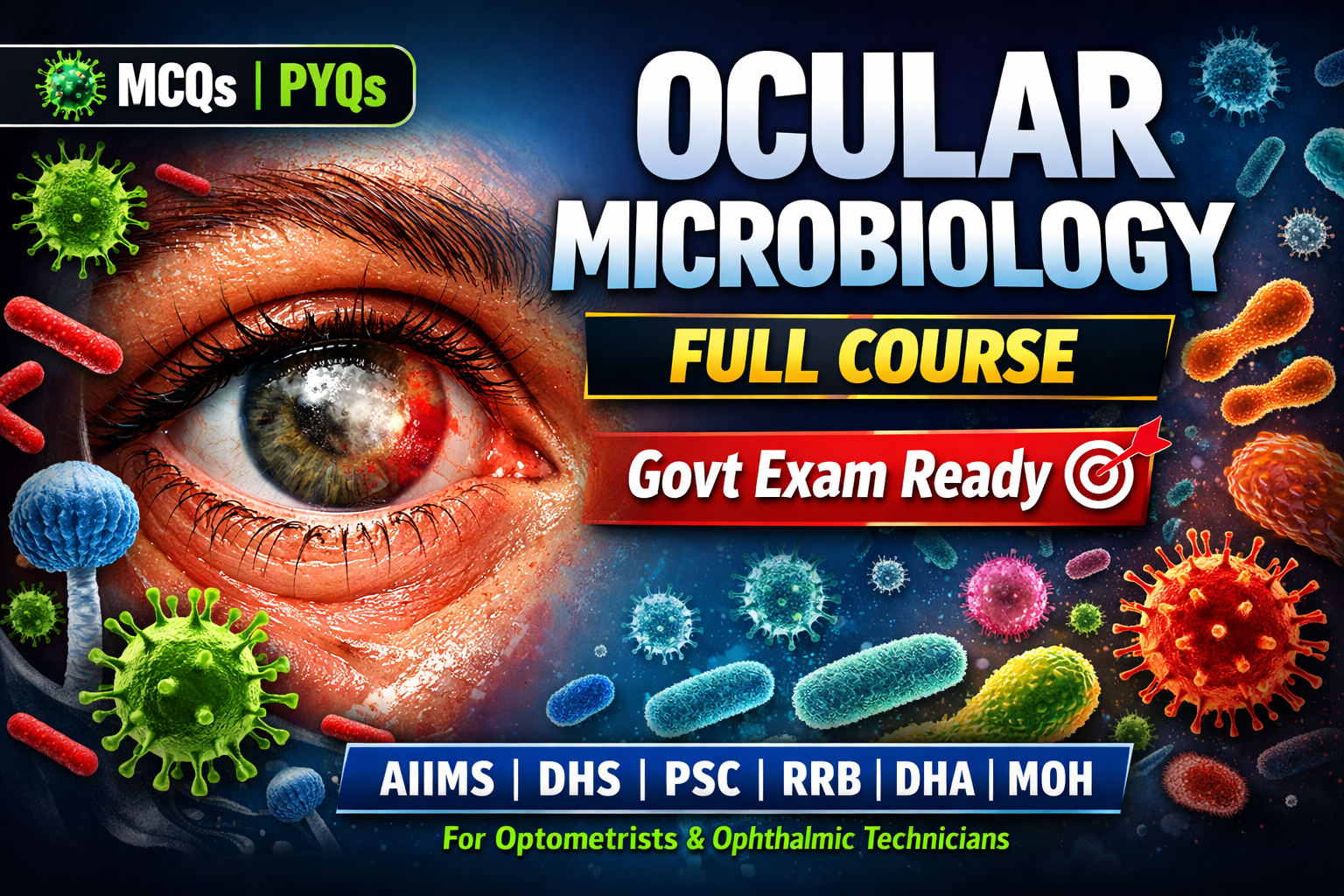 OCULAR MICROBIOLOGY – COMPLETE COURSE