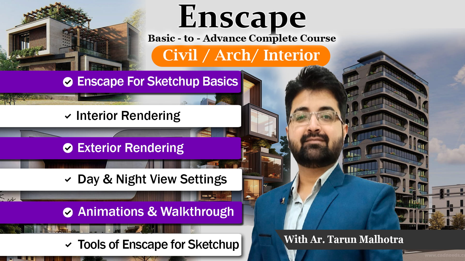 Enscape for Sketchup Complete Course