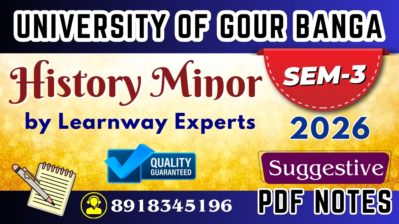 Sem-3 | History Minor