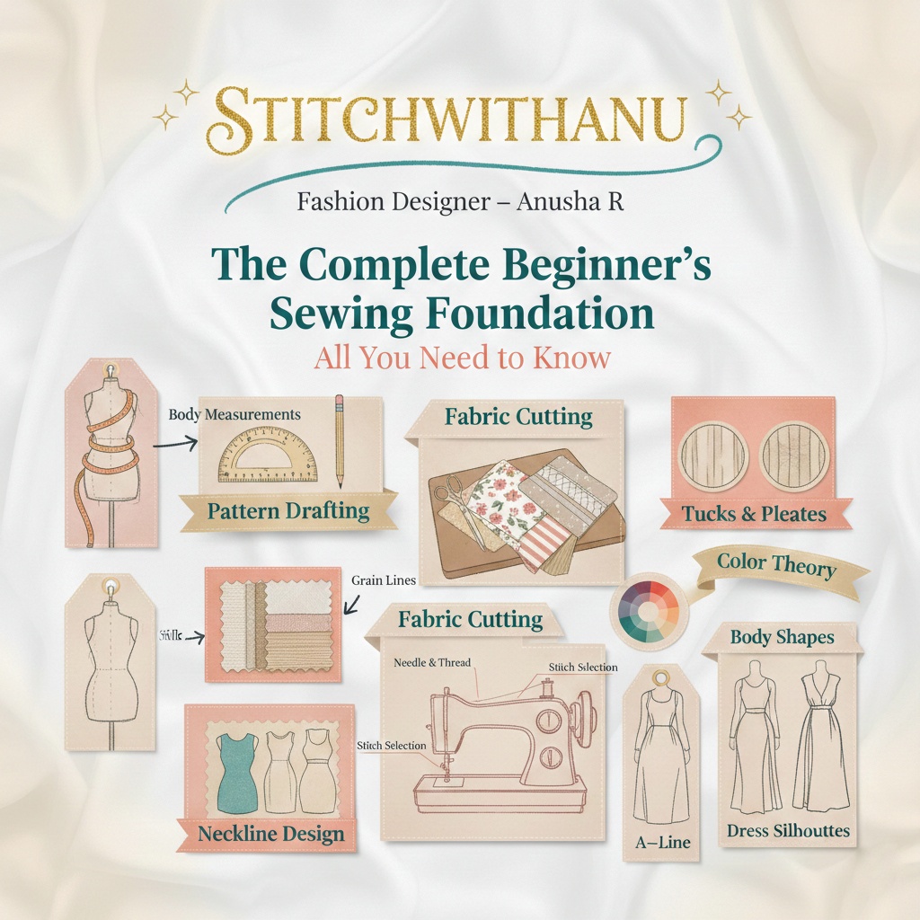 The complete beginner's - Sewing Foundation ✨