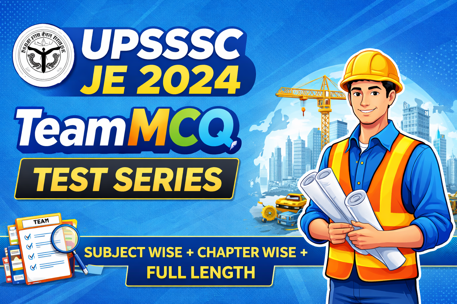 UPSSSC JE CIVIL TEST SERIES 