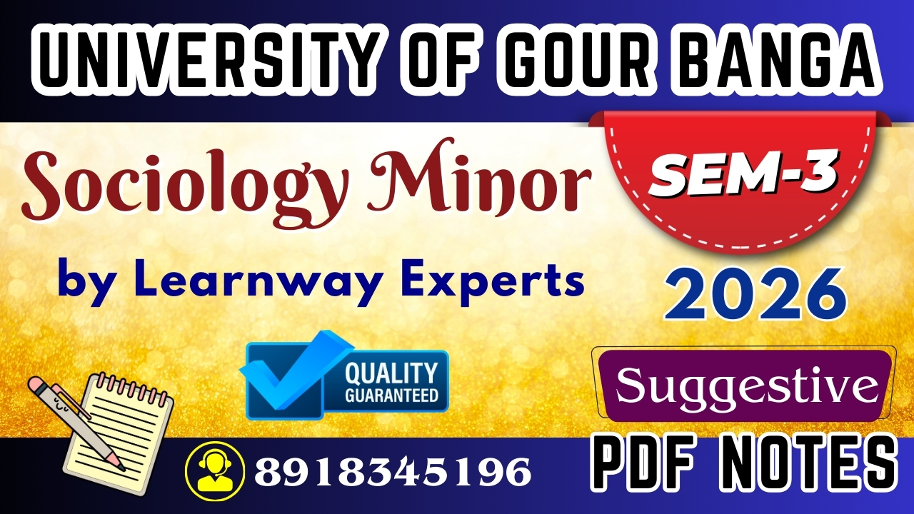 Sem-3 | Sociology Minor