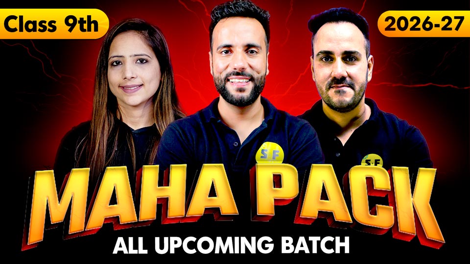 Class 9th (Maha Pack Newton Batch) 2026-27