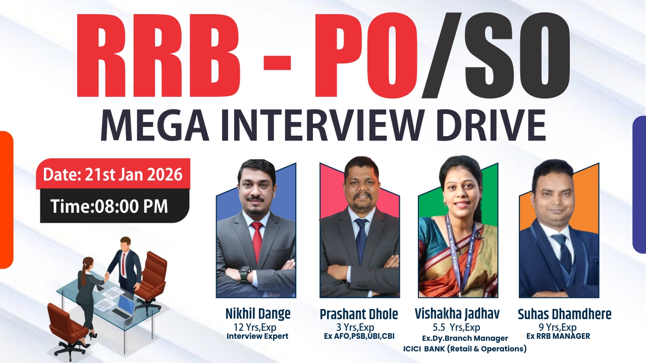 🚆 RRB – PO / SO | MEGA INTERVIEW DRIVE 🚆