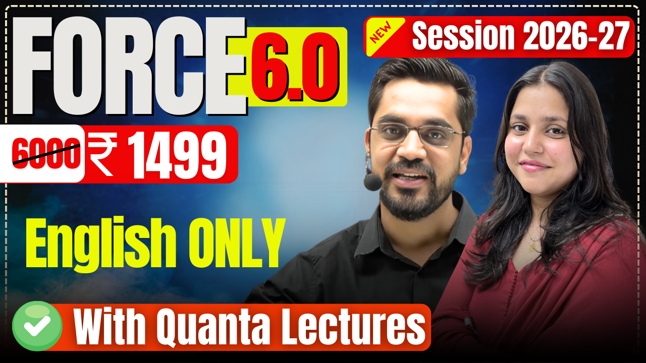 FORCE 6.0 QL || Maths || Session 2026-27