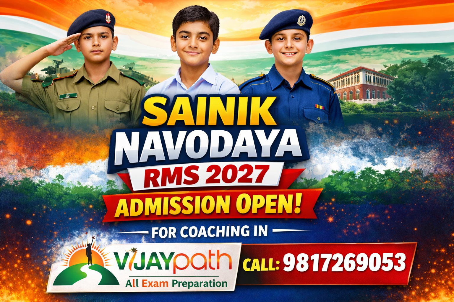 6th Class Sainik School Entrance 