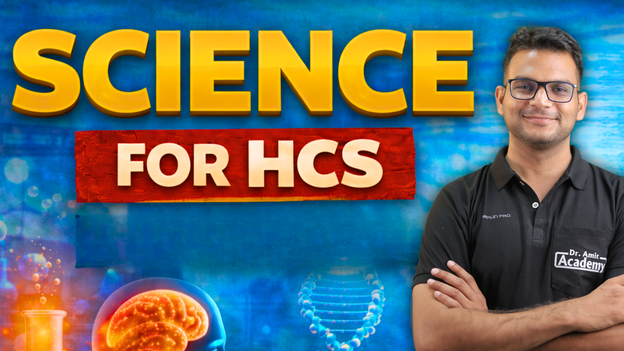 SCIENCE FOR HCS 2026 (ENGLISH + HINDI MEDIUM)