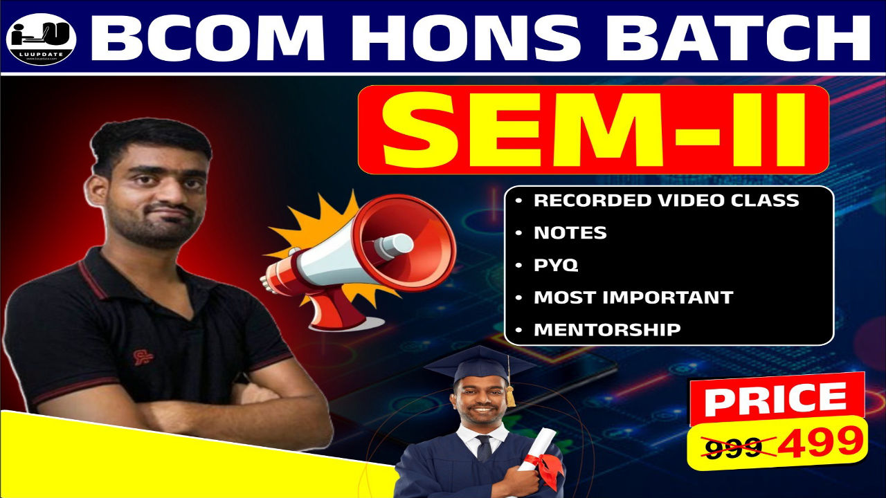 BCOM HONS SEM II