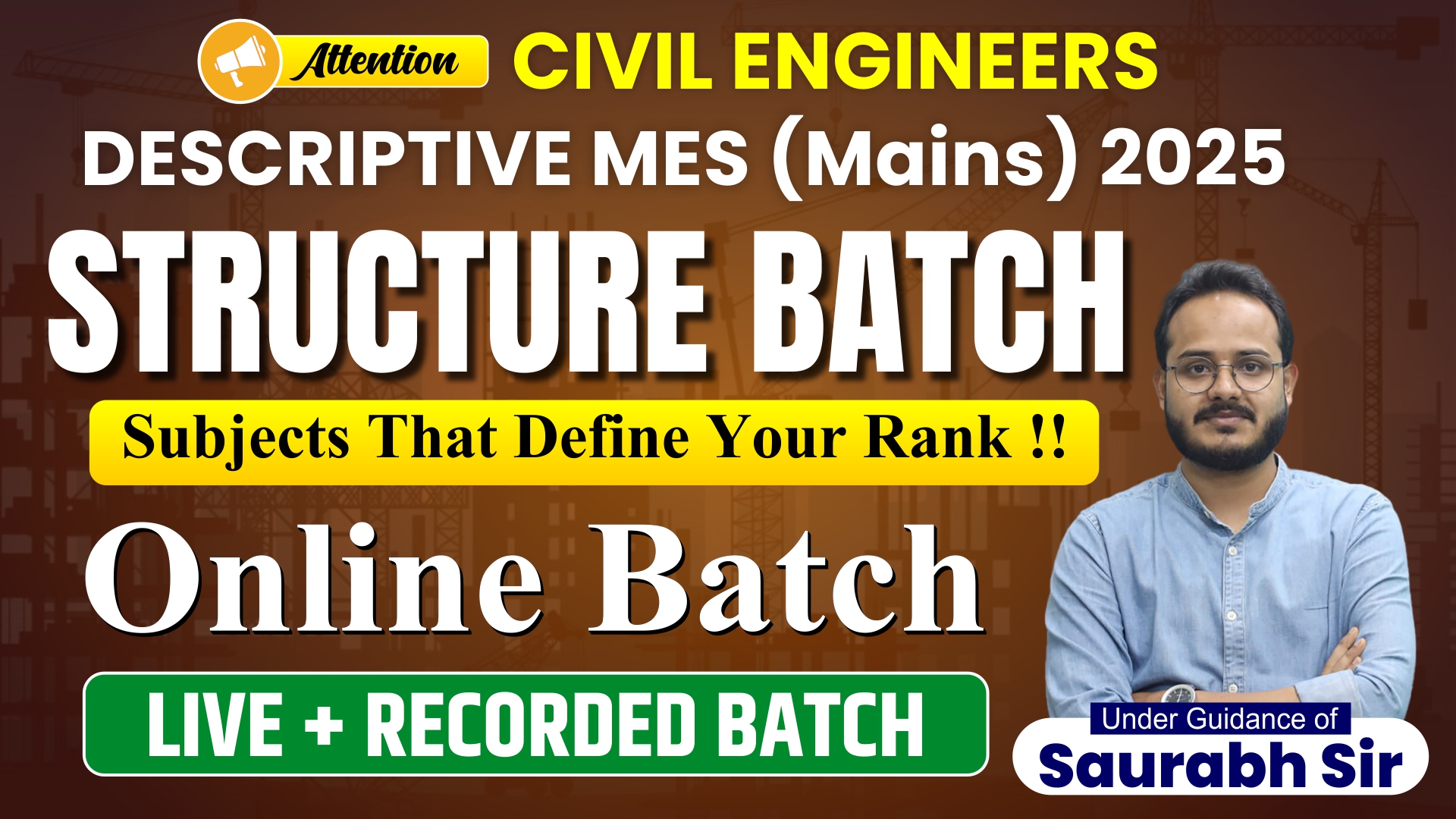MES Mains Structure Batch