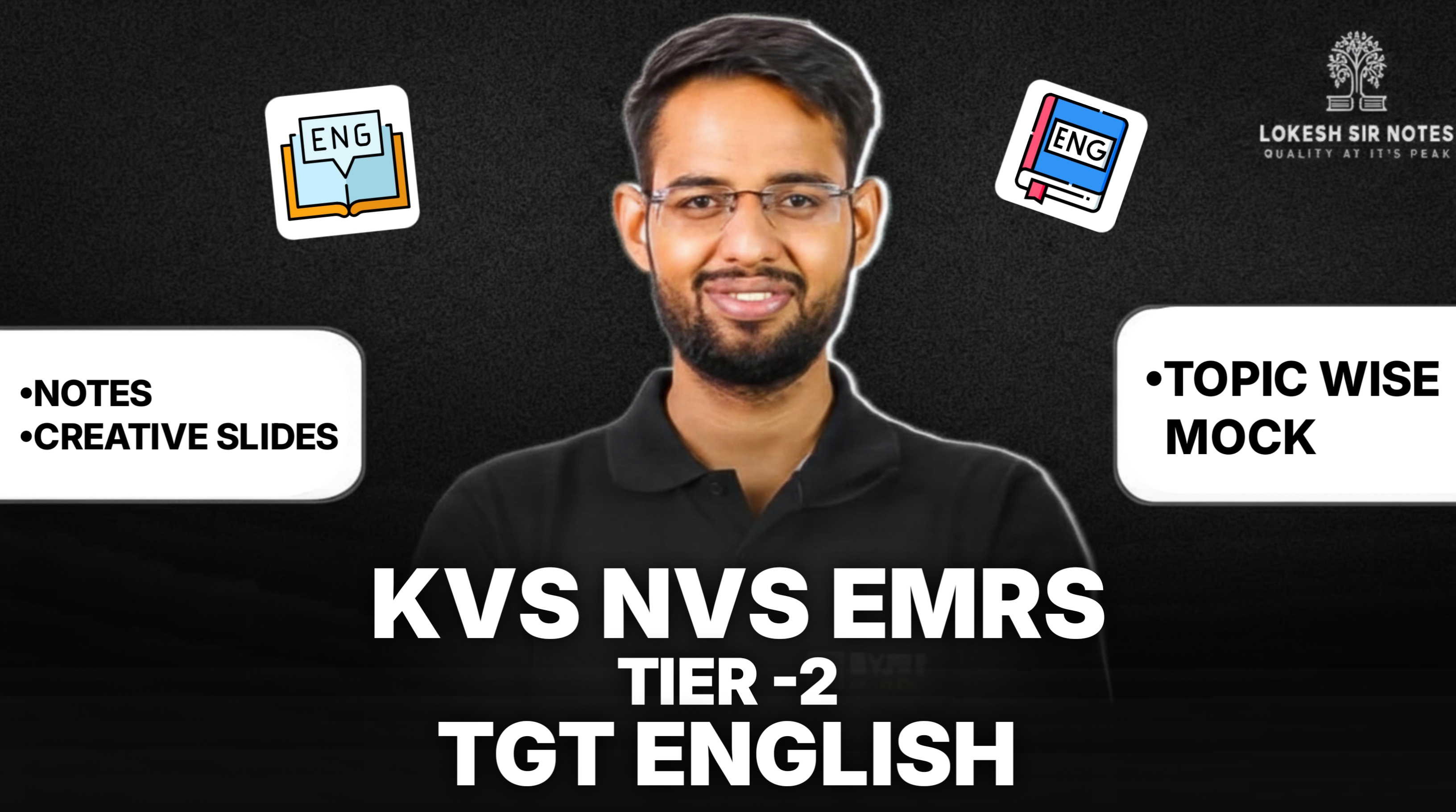 TGT ENGLISH TIER -2 KVS NVS EMRS