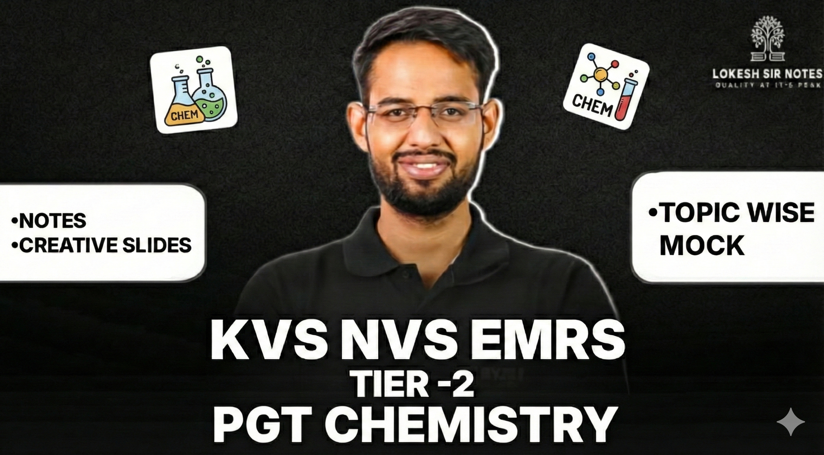 PGT CHEMSITRY TIER -2 EMRS KVS NVS