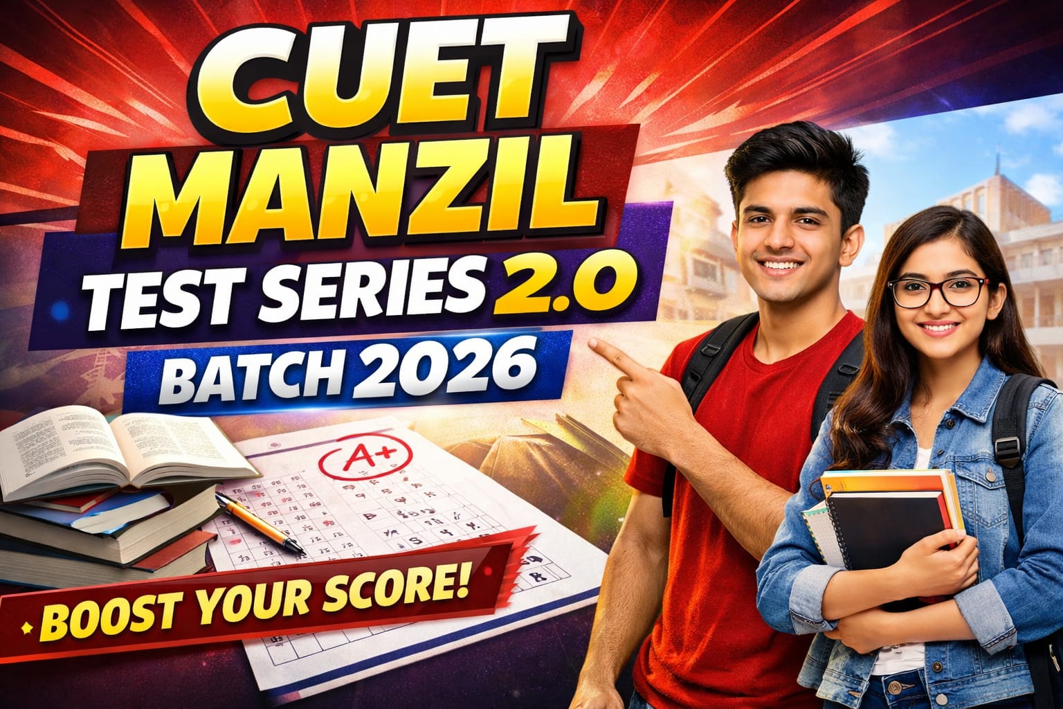 Manzil Test Series 2.0 Batch