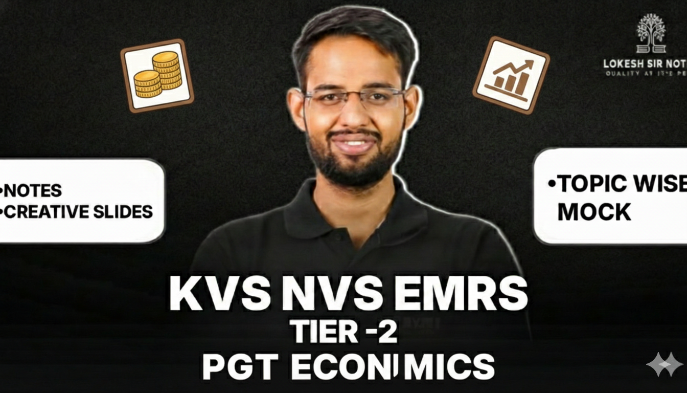 PGT ECONOMICS TIER -2 KVS NVS EMRS