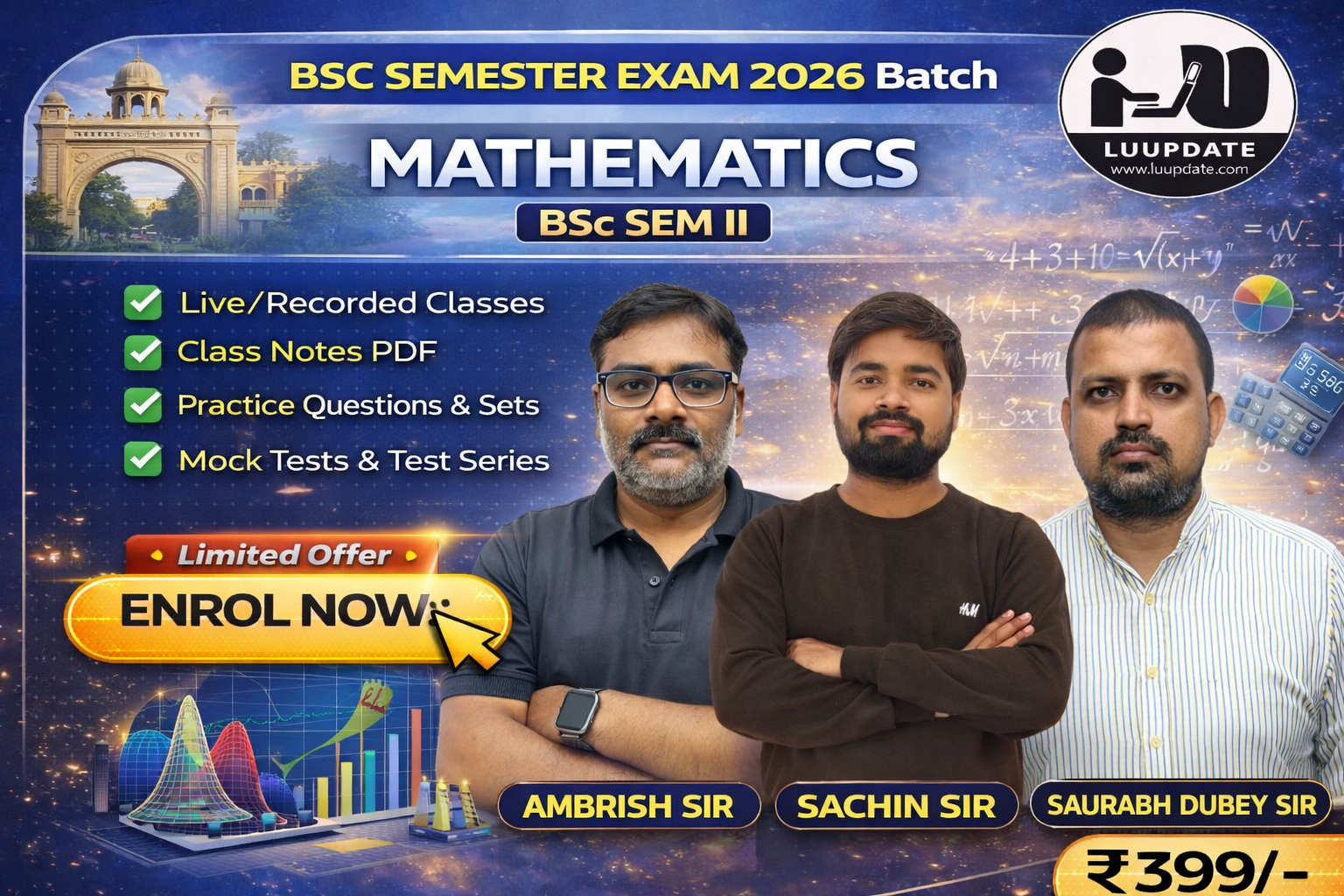 Mathematics BSC Semester II