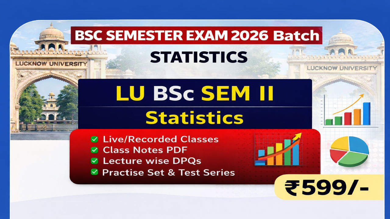 Statistics BSC Sem II