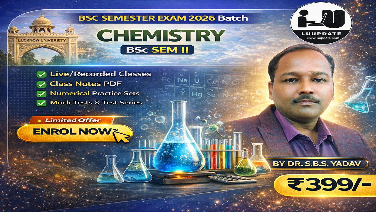 Chemistry BSC Semester II