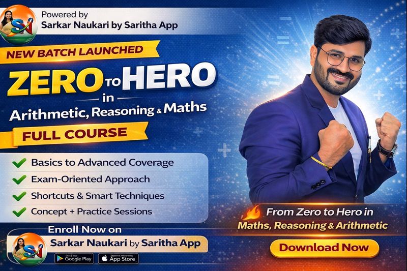 Zero to Hero in Arithmetic, Reasoning & Maths Full Course