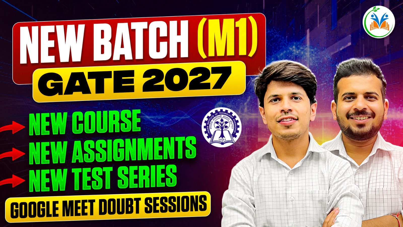 M1 Batch for GATE Chemistry 2027 