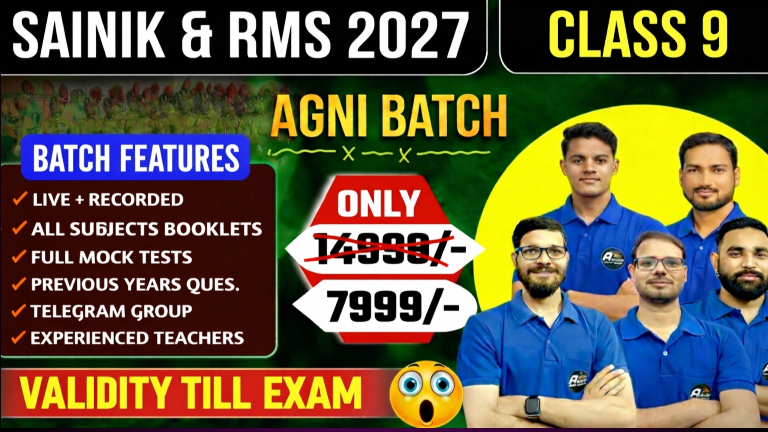 2027 SAINIK CLASS 9 [AGNI BATCH]