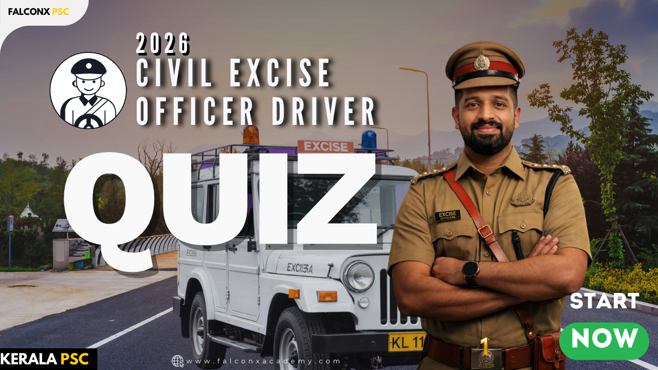 CIVIL EXCISE OFFICER - Driver Quiz