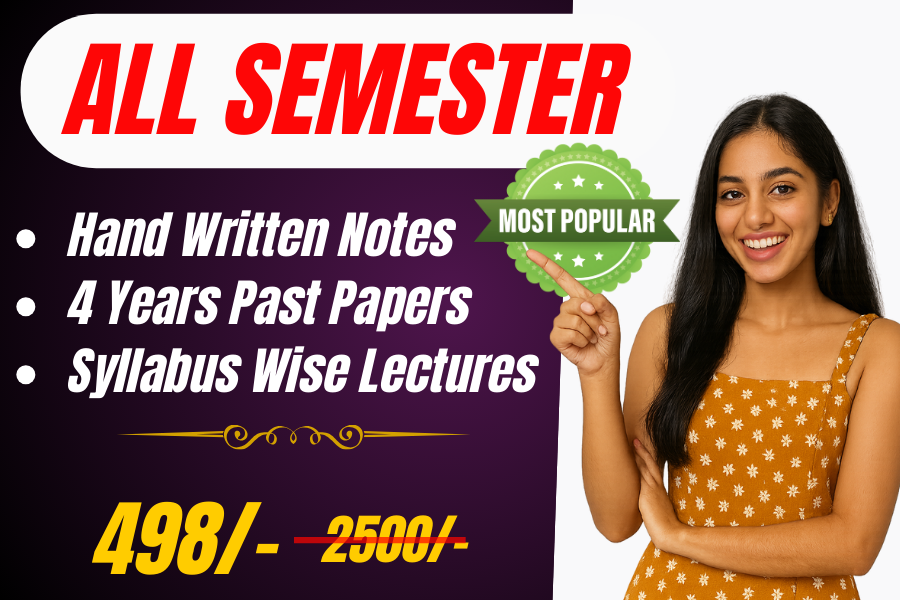 # All Semester B.Sc. Agriculture (Notes ,Videos & Previous year papers solved)